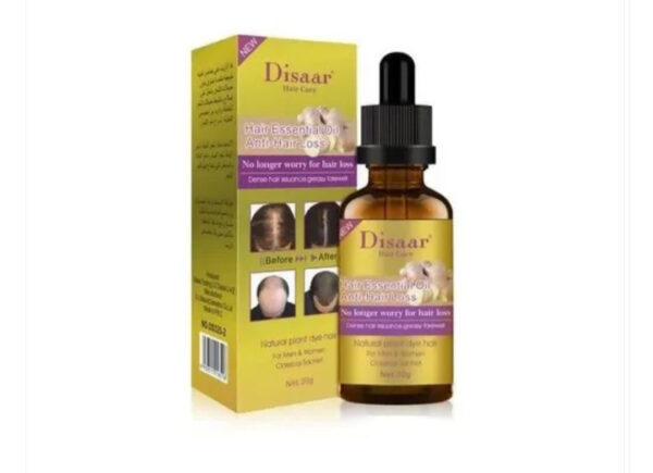 Sérum  esencial Disaar para el crecimiento del cabello en casos de calvicie - Anticaída - 30 ml