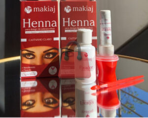Henna de Cejas Makiaj Castaño Claro