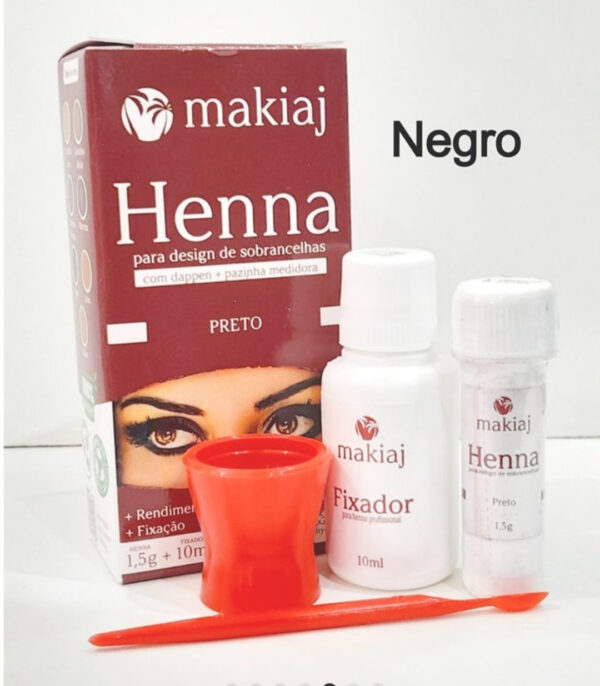 Henna de Cejas MAKIAJ Tono Negro