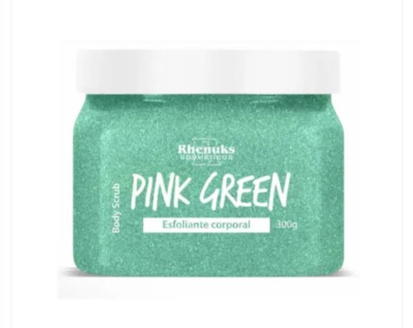 Exfoliante Corporal Pink Green  Body Scrub de Rhenuks Cosméticos.