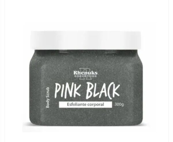 Exfoliante Corporal Pink Black Rhenuks Cosméticos.