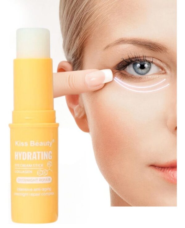 Crema hidratante para ojos en barra con Colágeno.