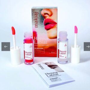 Henna Labial Makiaj tono Rosa