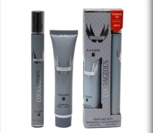 Kit Masculino Gel de ducha + Perfume Courageous de 35ml