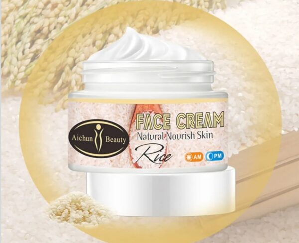 Crema Fácial de Arroz Aichun Beauty.