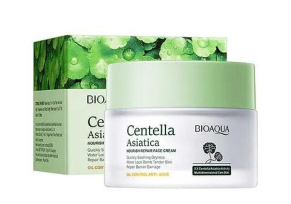 CREMA FACIAL CONTROL DE ACNÉ CON CENTELLA ASIÁTICA 50G – BIOAQUA
