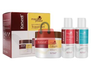 Karseell Travel Set Tratamiento capilar, Shampoo, Acondicionador