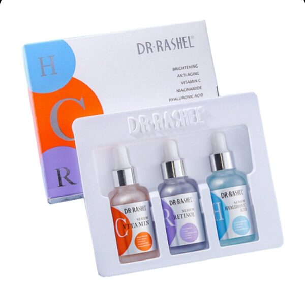 Rashel Complete Facial Serum Set.