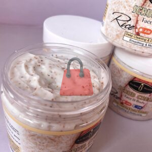 Crema Exfoliante facial y corporal de arroz Aichun Beauty (Aichun Beauty Rice Scrub Face & Body Cream