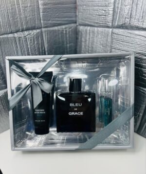 Set de Regalo de fragancia para hombre  Bleu de Grace.