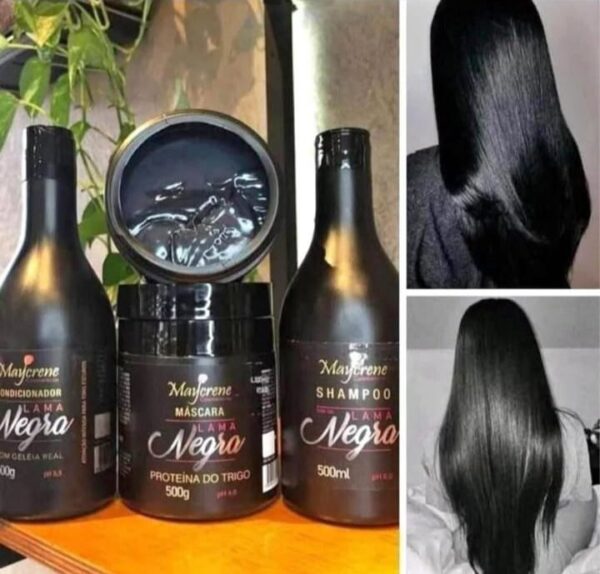 kit Capilar "Lama Negra"  Maycrene.