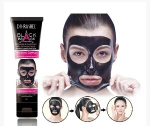 Mascarilla fácial Negra peel-off con Carbón y Colágeno de Dr. Rashel.