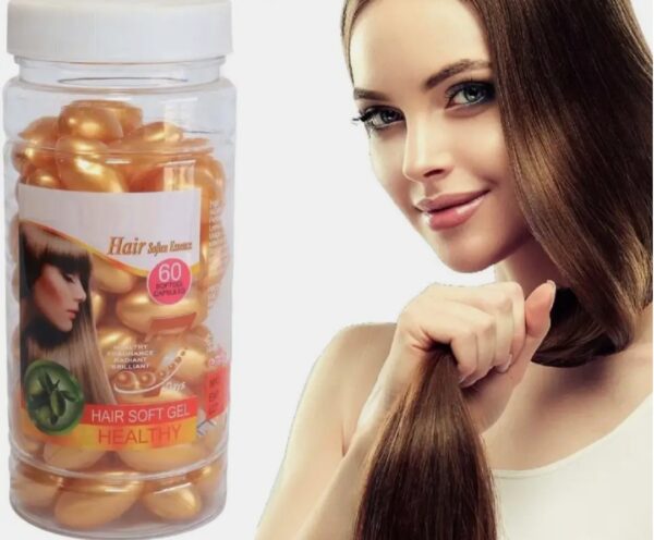 Cápsulas de vitamina E para el cabello, Bright.