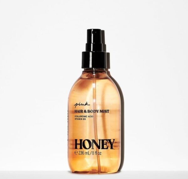 Perfume de  Cabello y Cuerpo Victoria's Secret PINK Honey.