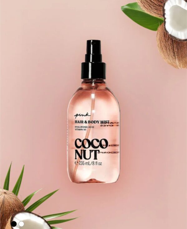 Victoria'S Secret PINK Coconut, Perfume Capilar & Body Mist.